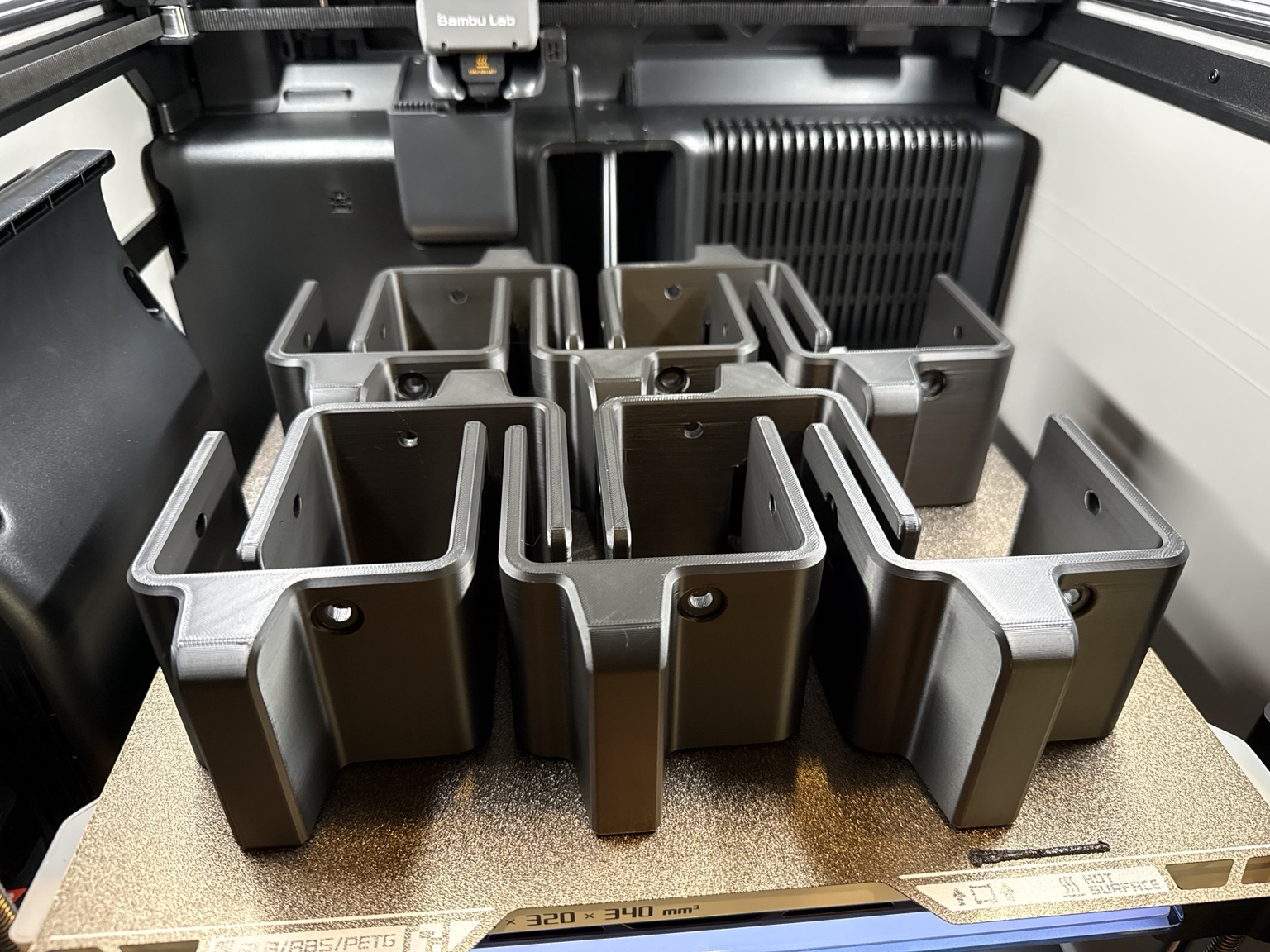 Multiple 1080 Motion cable guides produced together